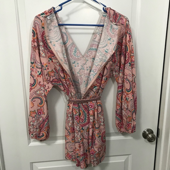 Venus  Cotton/Linen Romper with Pockets Size 6 - Picture 4 of 8